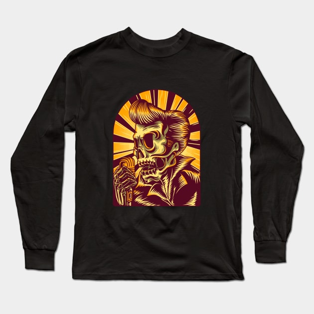 The Spirit Lives On Long Sleeve T-Shirt by Red Rov